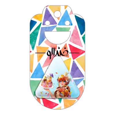 پیکسل خندالو طرح کاگویا انیمه گینتاما مدل مثلثی کد 12966