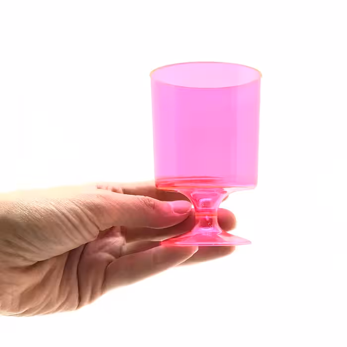 لیوان یکبار مصرف کوشا مدل جام نگین 150cc بسته 6 عددی