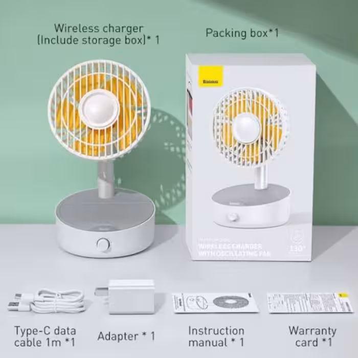 پنکه رومیزی باسئوس مدل  WXYZ-A02