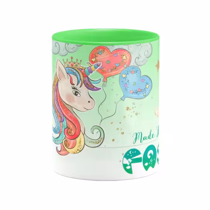 ماگ مدل اسب تک شاخ طرح فرینا