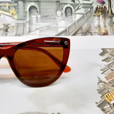 فریم عینک طبی زنانه تد بیکر مدل t99963c4 به همراه کاور آفتابی