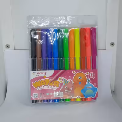 ماژیک رنگ آمیزی 12 رنگ یالونگ کد YL 201802