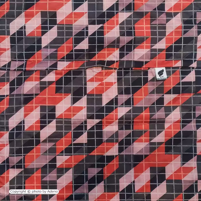 ملحفه آدنو مدل منشور کد CH94 یک نفره سایز 140x240 سانتی متر