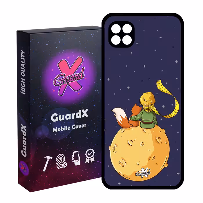 کاور گارد ایکس طرح Little Prince مدل Glass10003 مناسب برای گوشی موبایل سامسونگ Galaxy A22 5G