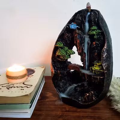 جای عود مدل صخره آبشاری سه بعدی کد 01