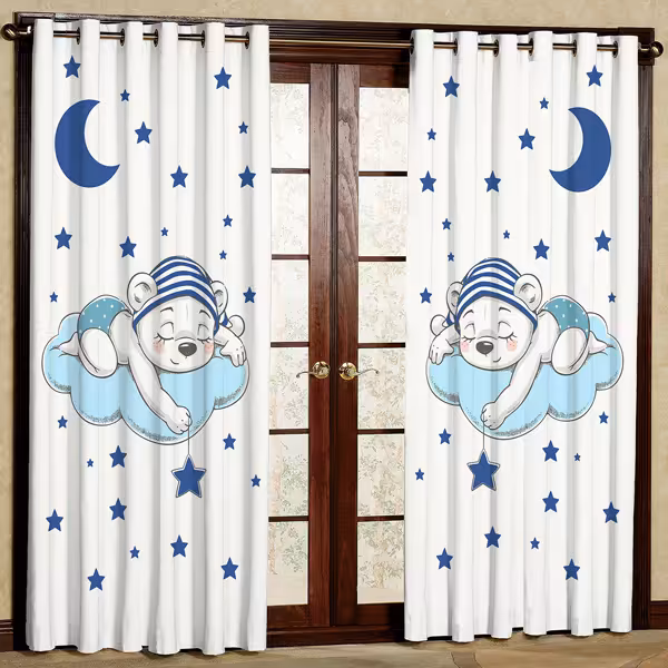 پرده پانچی کد 5800 سایز 280x140 سانتی متر