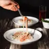 بشقاب میوه خوری زی مدل فرم اس بسته 6 عددی
