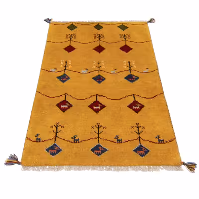 گبه دستباف یک متری سی پرشیا کد 122456