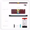 برچسب پوششی ماهوت مدل Ferrari مناسب برای تبلت سامسونگ Galaxy Tab A 10.1 2016 T585