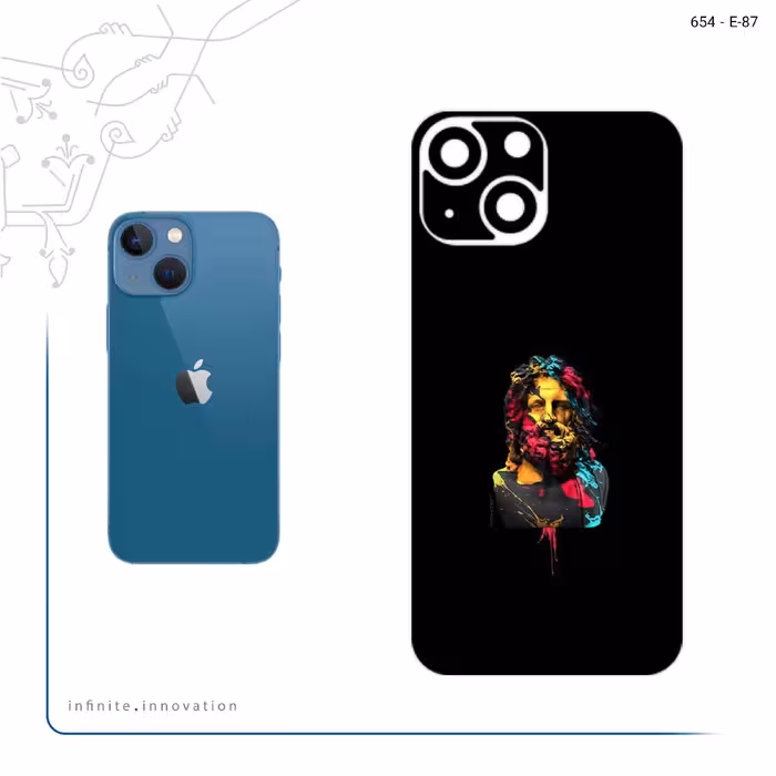 برچسب پوششی ماهوت مدل Painted Sculpture Digital Art مناسب برای گوشی موبایل اپل iPhone 13 Mini