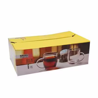 فنجان کاوه مدل ATEN مجموعه 6 عددی