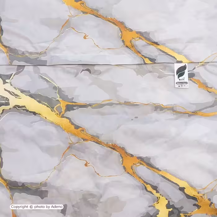 ملحفه تشک مهمان آدنو مدل volcano  کد CH84 سایز 90x190 سانتی متر