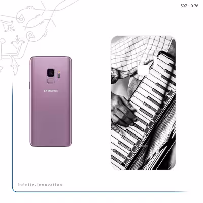 برچسب پوششی ماهوت مدل Accordion مناسب برای گوشی موبایل سامسونگ Galaxy S9