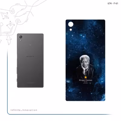 برچسب پوششی ماهوت مدل Morgan Freeman مناسب برای گوشی موبایل سونی Xperia Z5