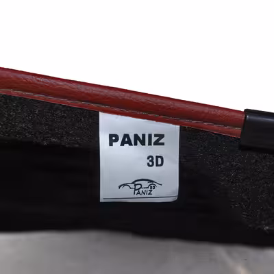 کفپوش پنج بعدی خودرو پانیذ مدل EVA01 مناسب برای پراید 111 به همراه کفپوش صندوق