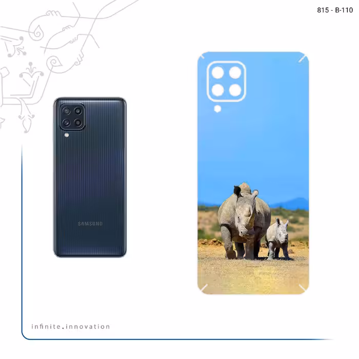برچسب پوششی ماهوت مدل Rhino مناسب برای گوشی موبایل سامسونگ Galaxy M32