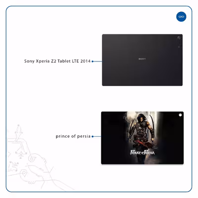 برچسب پوششی ماهوت مدل Prince of Persia مناسب برای تبلت سونی Xperia Z2 Tablet LTE 2014
