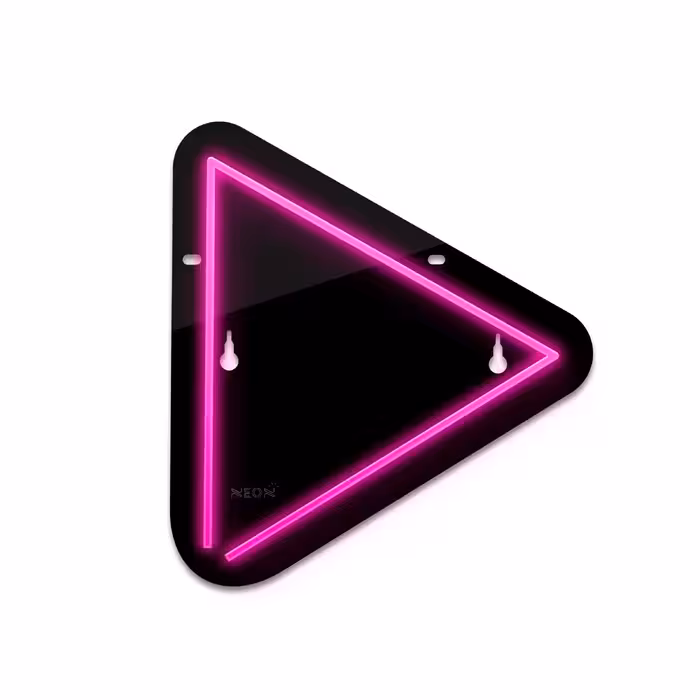 چراغ دیواری نئون دیزاین مدل Play-BL_PN