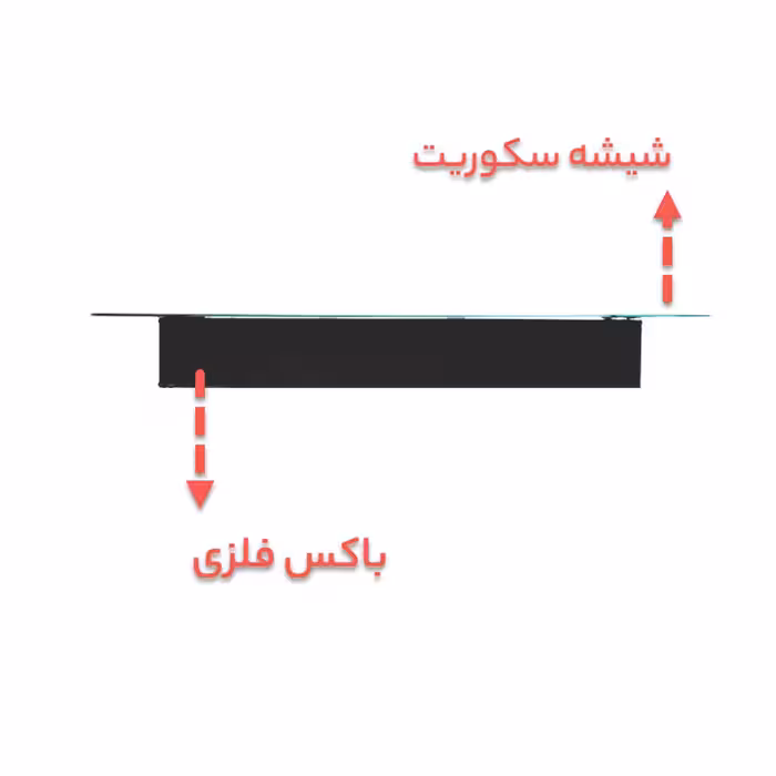 شومینه دیواری برقی شومینه بیستون مدل B.Z_100_L2.bs