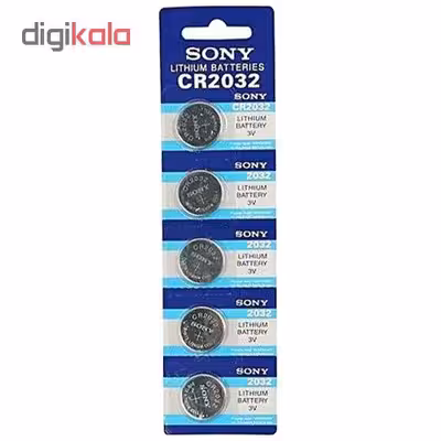 باتری سکه ای سونی مدل 2032 بسته 60 عددی