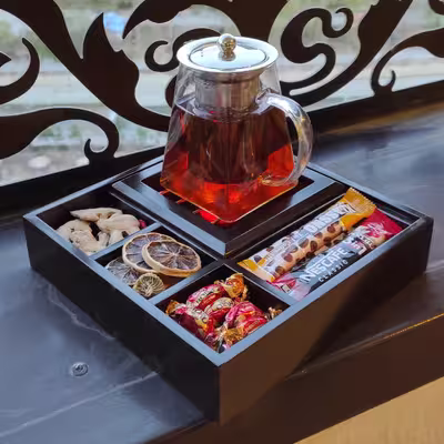 جعبه دمنوش دکورستیک مدل یلدا