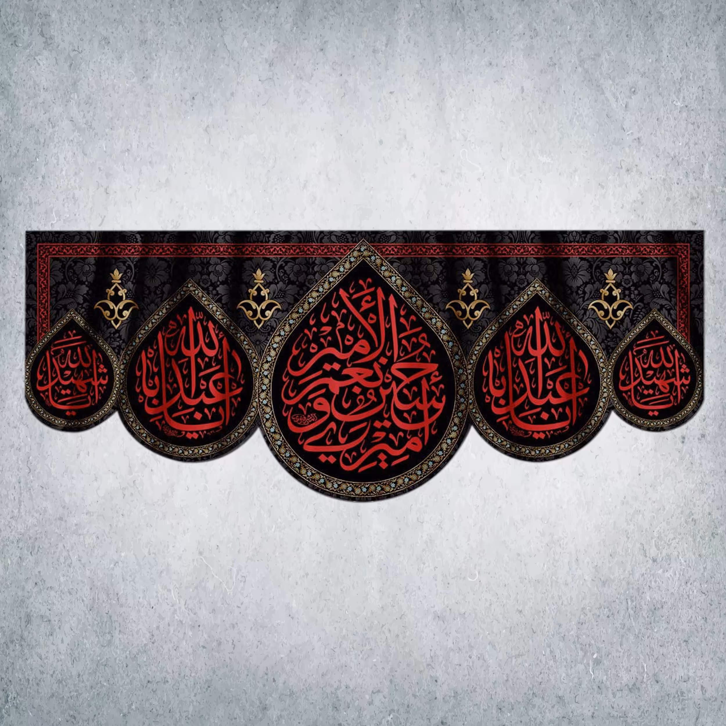 پرچم مدل محرم کد M-27-350