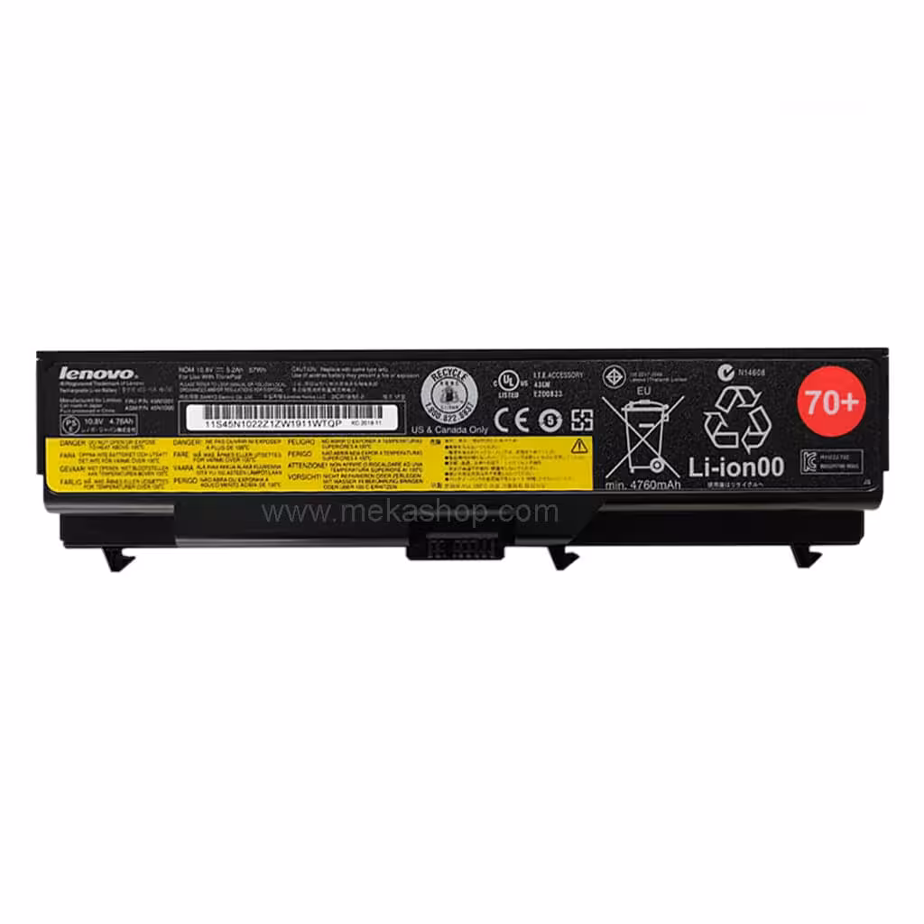 باتری اورجینال لپ تاپ لنوو 70  Pn: 42T4791) Lenovo ThinkPad T410)