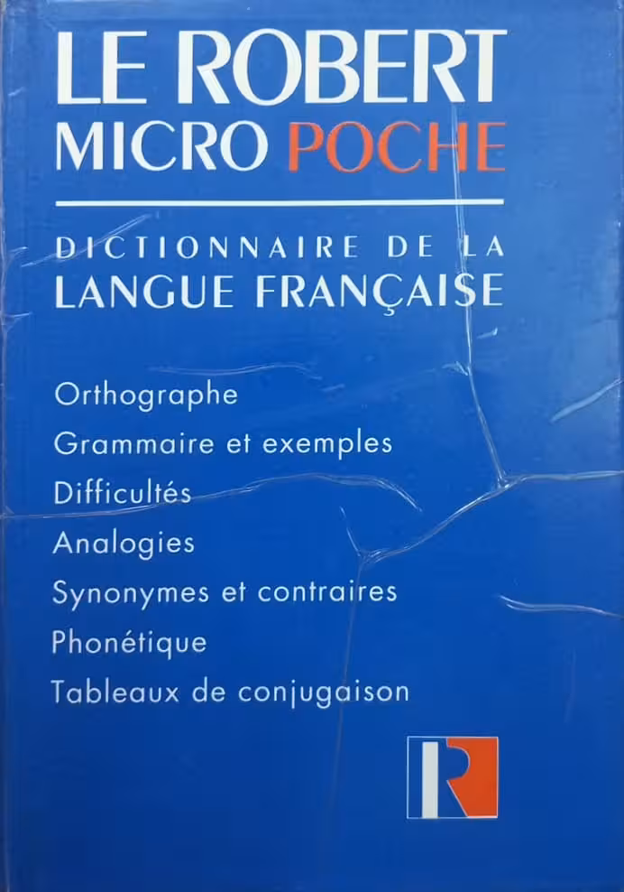 Le Robert Micro: Dictionnaire de la Langue Française Edition Poche