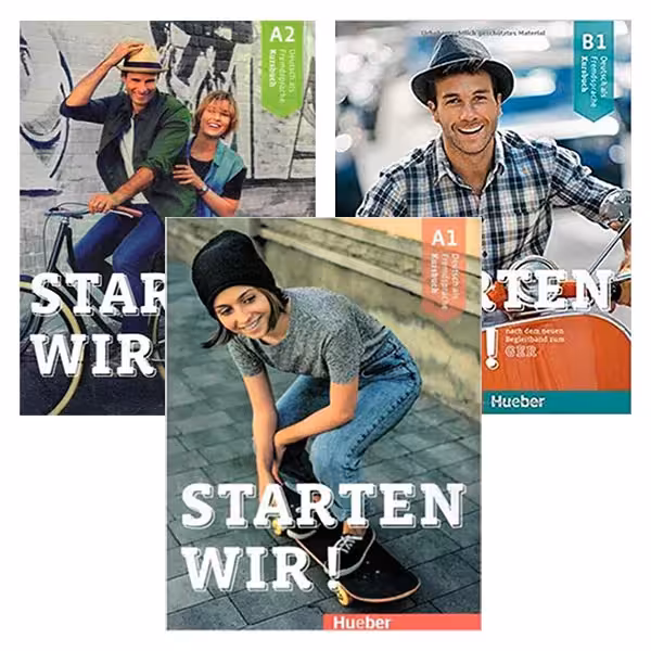 مجموعه 3 جلدی اشتارتن ویا | کتاب آلمانی Starten Wir! pack (کتاب درس کتاب تمرین CD)