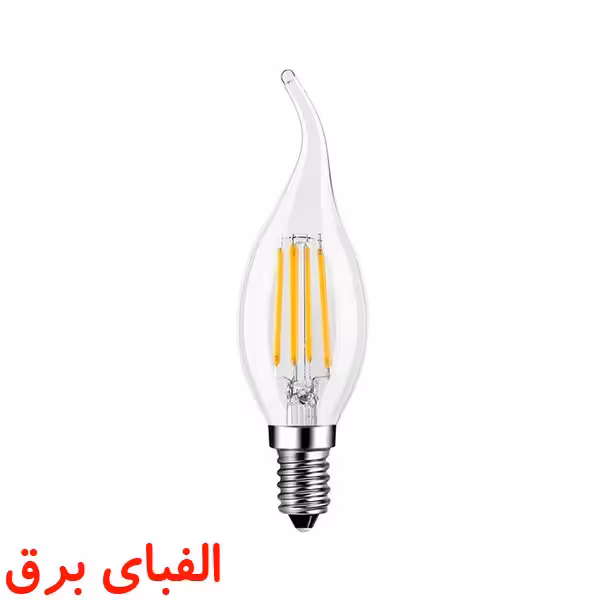 لامپ ال ای دی شمعی 4وات زاک مدل فیلامنتی