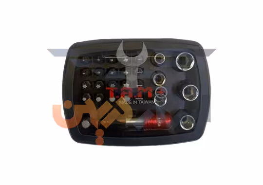 ست سرپیچ گوشتی 28 عددی تام مدل tam s2