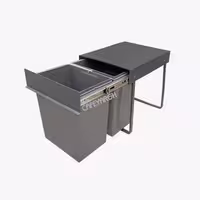 سطل زباله کابینتی دو مخزنه برند آلبا
