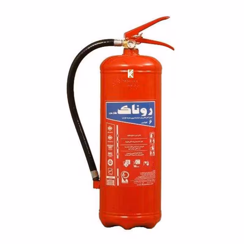 کپسول آتش نشانی مدل 6 وزن 6 کیلوگرم روناک گاز خزر