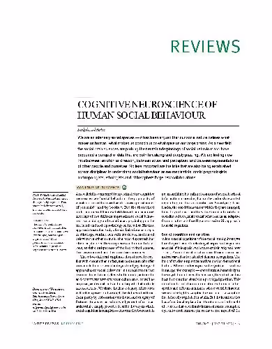 خرید و دانلود نسخه کامل کتاب Cognitive Neuroscience Of Human Social Behaviour