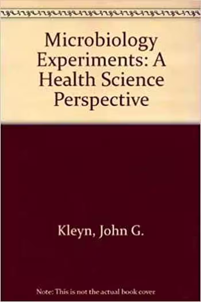 [PDF] دانلود کتاب Microbiology Experiments - A Health Science Perspective, 4th ed, 2003