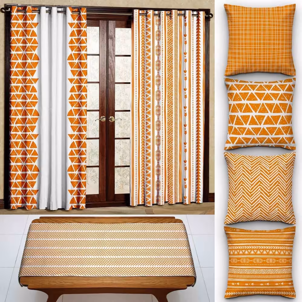 کاور کوسن کد 360 (ست نارنجی)