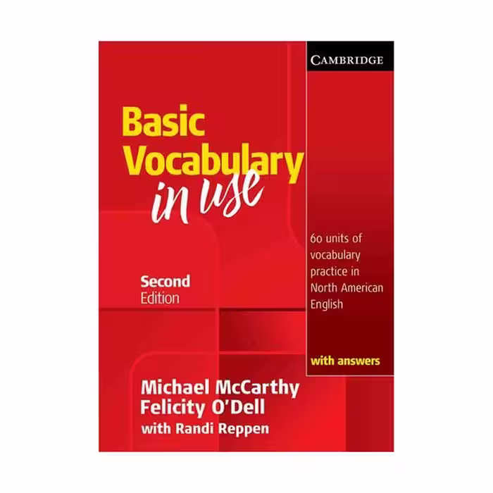 کتاب Basic Vocabulary in Use 2nd چاپ رنگی باکیفیت