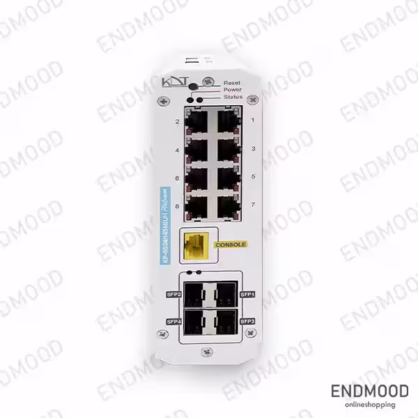 سوئیچ شبکه POE کی دی تی KDT KP-0804H4SMIUH