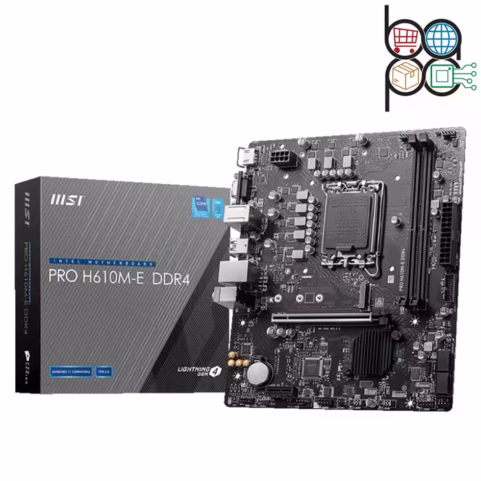 مادربرد MSI مدل PRO H610M-E DDR4