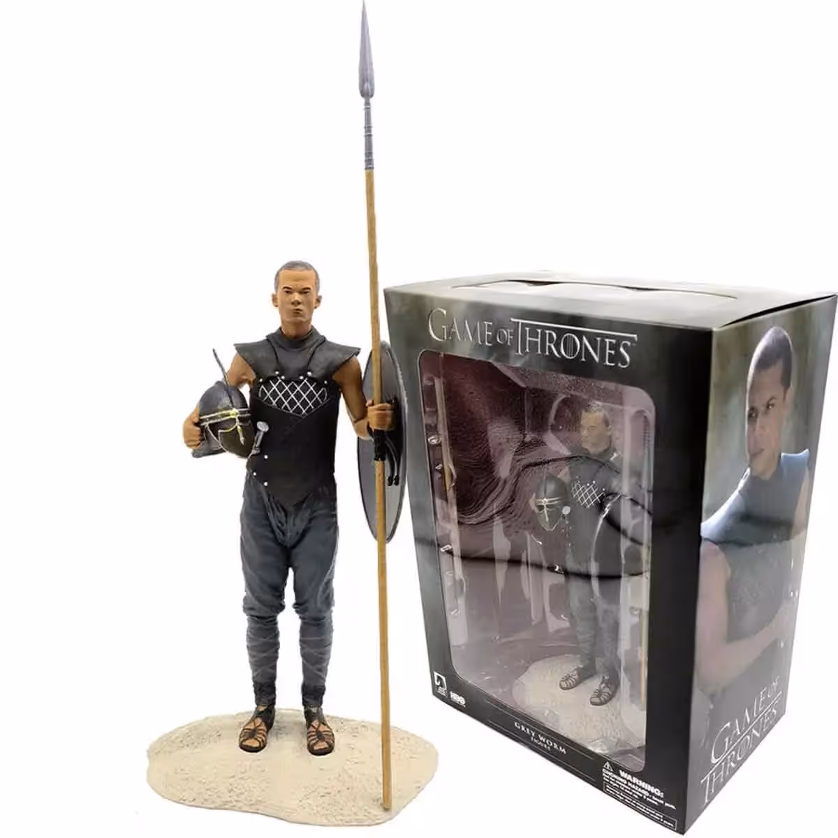 فيگور كرم خاكسترى  سریال بازی تاج و تخت Deluxe Game of Thrones ‘Grey Worm