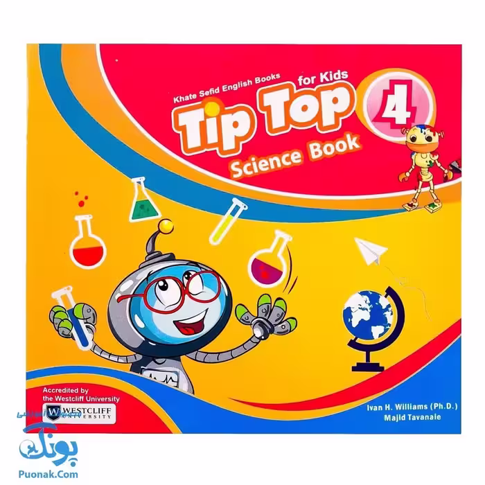 کتاب tip top 4 Science Book آموزش مفاهیم علوم با زبان انگلیسی
