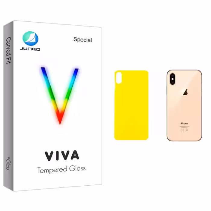 محافظ پشت گوشی جانبو مدل Viva Glass مناسب برای گوشی موبایل اپل iPhone XS Max