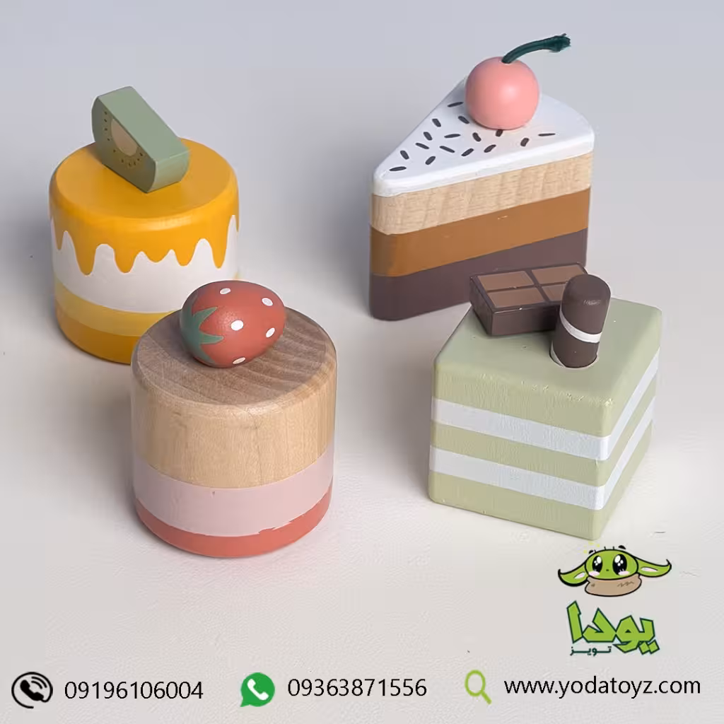 اسلایس کیک چوبی 4 عددی پیکاردو picardo