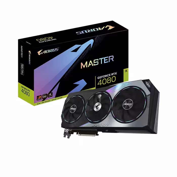 کارت گرافیک گیگابایت AORUS GeForce RTX 4080 MASTER 16GB