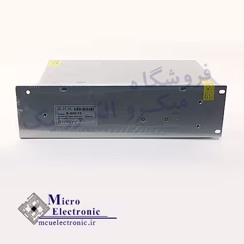 منبع تغذیه سویچینگ 12 ولت 40 آمپر GHK