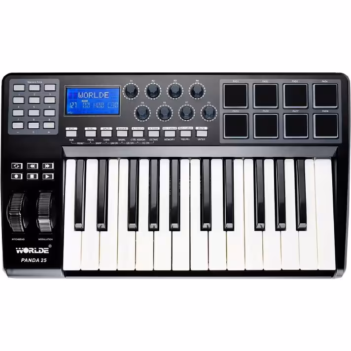 میدی کنترلر Worlde Panda 25 کد 307