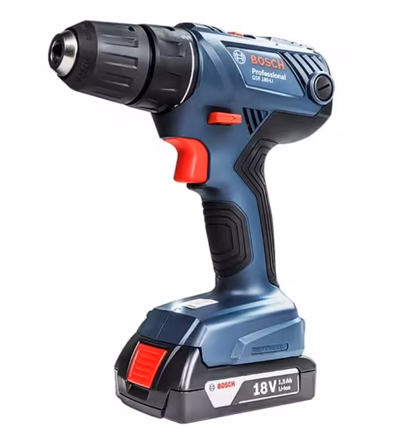 دریل پیچ گوشتی شارژی بوش مدل GSR 180-LI