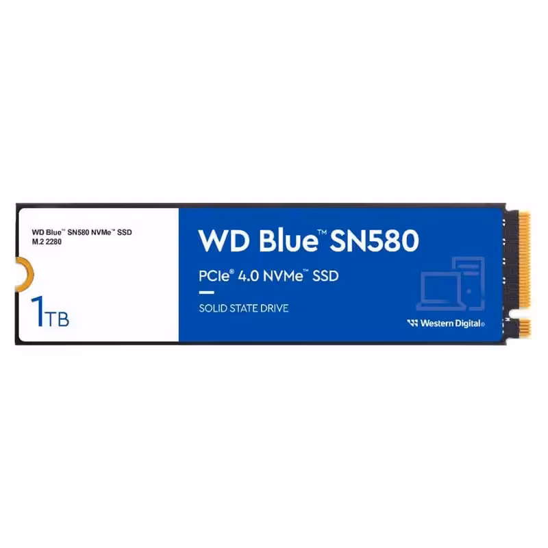 حافظه SSD وسترن دیجیتال Western Digital Blue SN580 1TB M.2