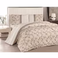 ست کاور لحاف ترک یک نفره ایسیمو هوم 3 تکه طرح melory