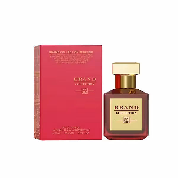 عطر جیبی برند کالکشن کد NO 380 مردانه و زنانه حجم 25 میلی لیتر